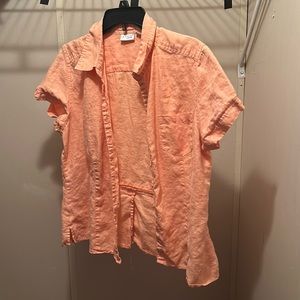 Short sleeve button up shirt